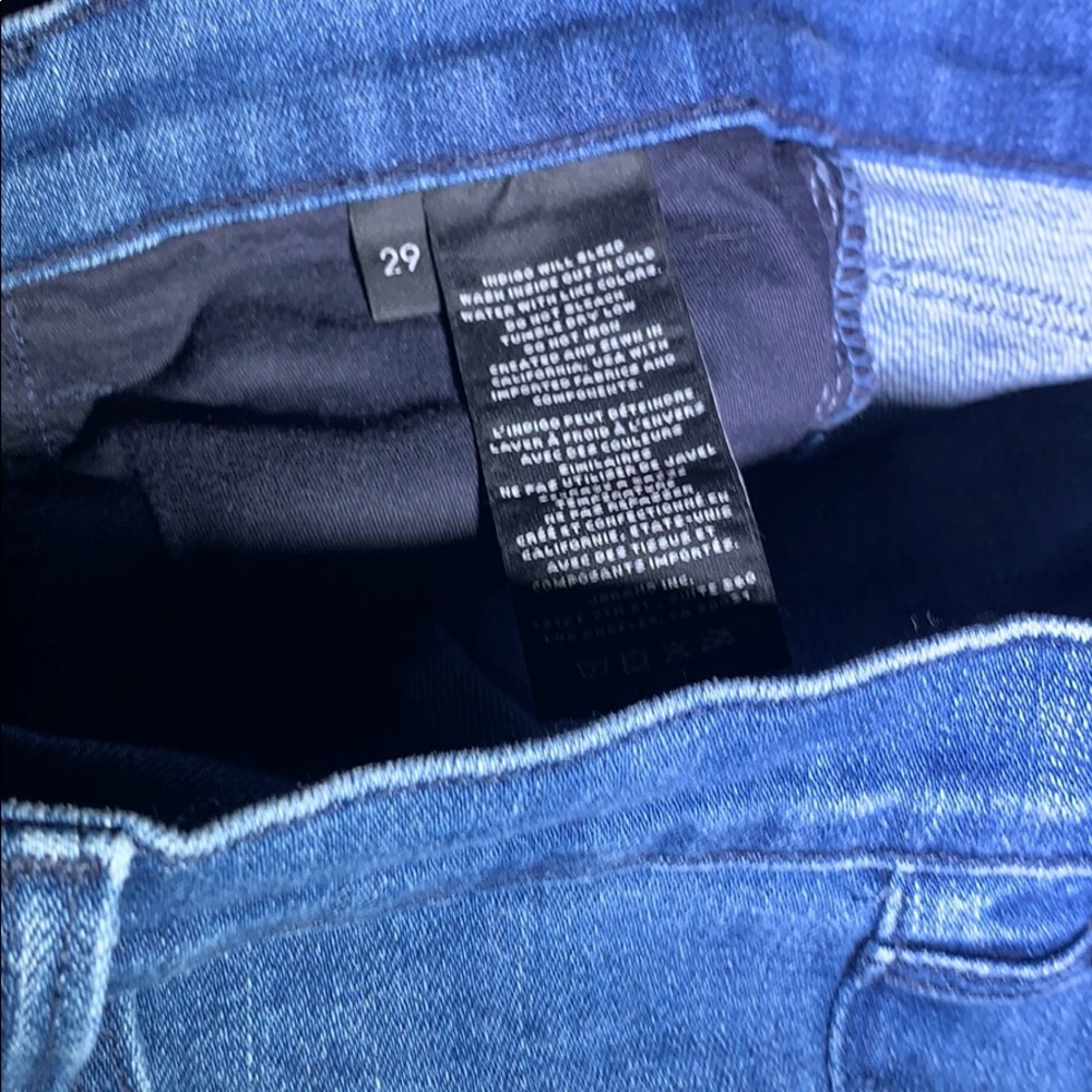 Women’s JBrand  frayed cropped jeans size 29 - Picture 12 of 16